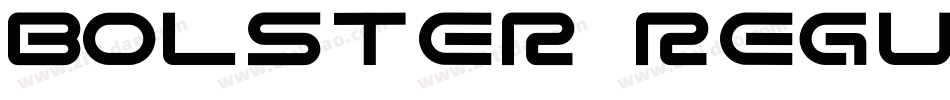 Bolster Regular字体转换
